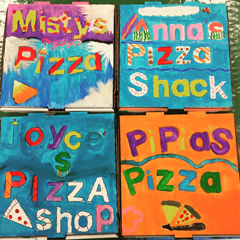 Pizza box fundraiser lets students show off art skills